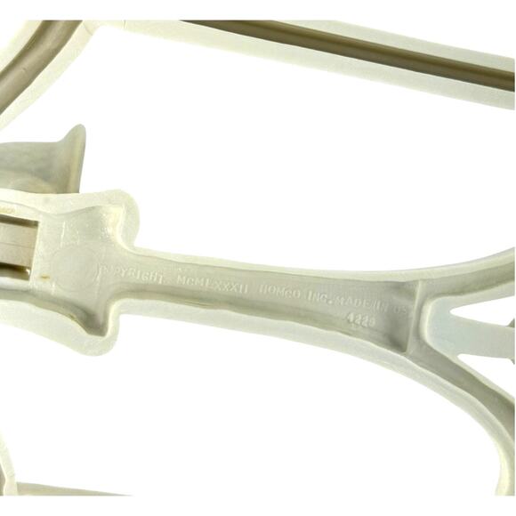 Vintage Homco Ivory Wall Sconces 1982 Plastic Candle Holders Scroll Decor 4229 - Picture 7 of 16